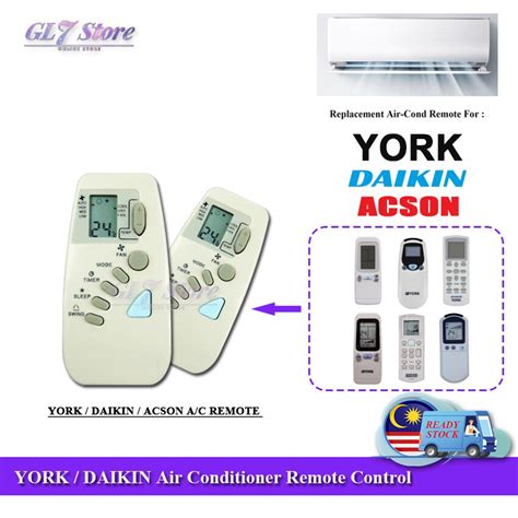 York Acson Air Cond Remote Control Yk2 Remote Air Cond York Acson