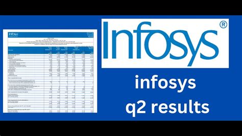 Infosys Q2 Results Infosys Q2 Results Dividend YouTube