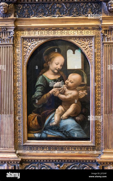 The Benois Madonna Painting By Leonardo Da Vinci The State Hermitage