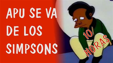 Apu Se Va De Los Simpsons Horas Challenge Youtube