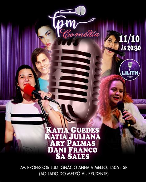 Tpm Comedia Stand Up Comedy No Lilith Comedy Show Gratuito Em S O