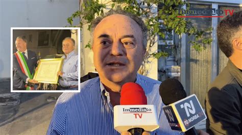 A Mattinata La Cittadinanza Onoraria A Gratteri In Provincia Di