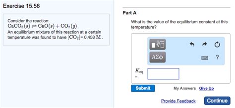 Solved Consider The Reaction Caco S Cao S Co S Chegg