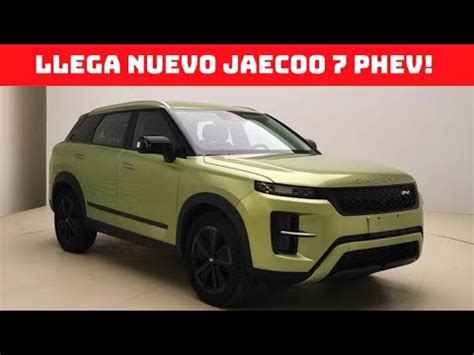 Nuevo Jaecco 7 PHEV Llegará a España en YouTube