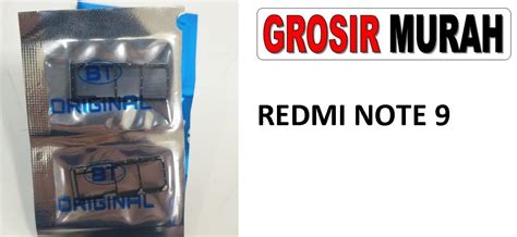 XIAOMI REDMI NOTE 9 SIM TRAY Toko Librajaya Toko Librajaya