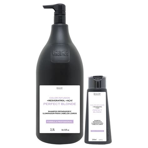 Shampoo Hidrat Power Perfect Blonde Kaedo Kaedo Professional