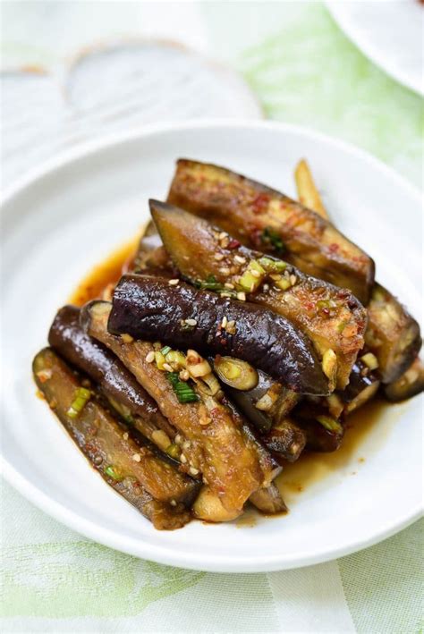 Gaji Namul Steamed Eggplant Side Dish Korean Bapsang