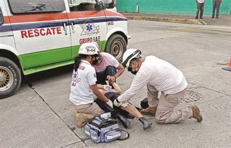 Joven Motociclista Fue Atropellado Peri Dico El Orbe