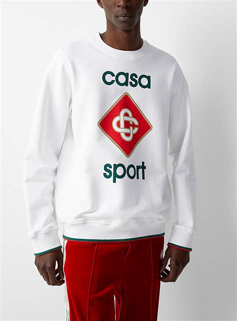 Casa Sport Logo Sweatshirt Casablanca Simons