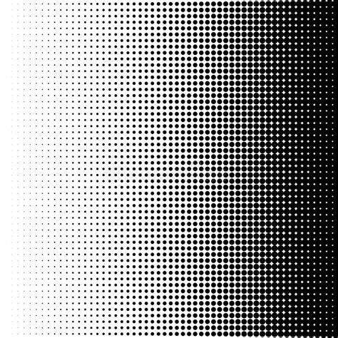 Halftone Dots Texture Circle Halftone Comic Dotted Pattern Vector