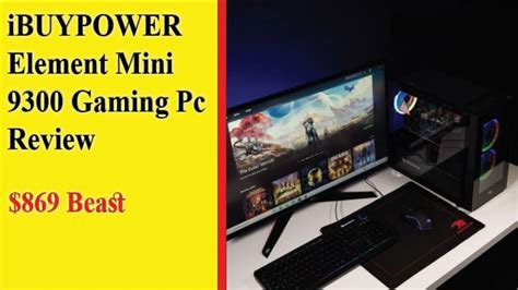 Ibuypower Element Mini Gaming Desktop Review In Youtube