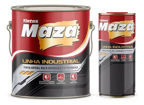 Mazapoxi M298 Kit Maza Epoxi 3 6 Litros Cores Parcelamento Sem Juros