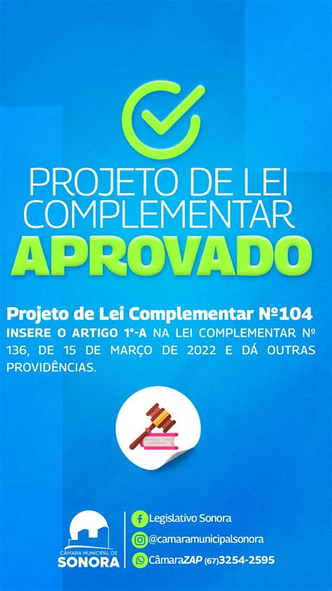 Projeto De Lei N C Mara Municipal De Sonora