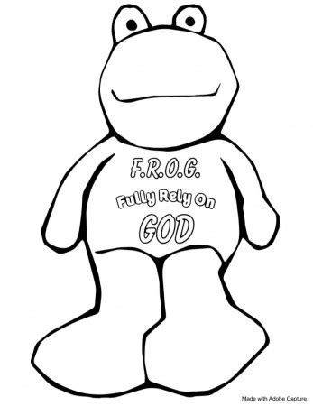 Fully Rely On God Coloring Page Coloring Home