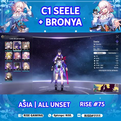 Sold Asiac Seele Bronya Female Mctrusted Seller Epicnpc