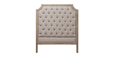 Bailey Queen Headboard, Rustic Beige - Bradlows