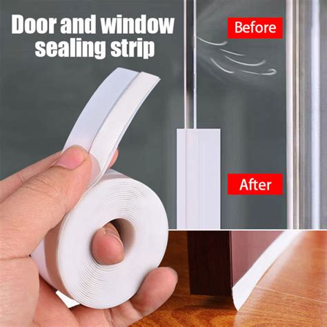 Yespery Door Seal Strip Silicone Bottom Adhesive Waterproof Window Seal