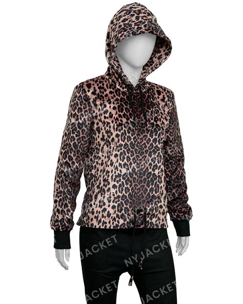 Ted Lasso S03 Keeley Jones Leopard Hoodie