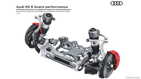 Audi RS 6 Avant Performance 2023MY Five Link Front Suspension With