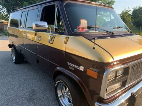 Gmc Vandura Rally Wagon Custom Shorty K Orig Miles For Sale