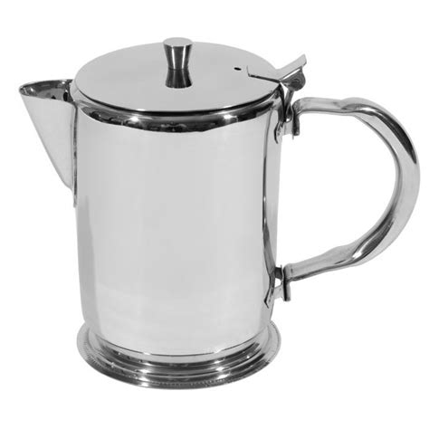 Town 24132 32 Oz Stainless Teapot Short Spout Built In Tea Leaf Strainer