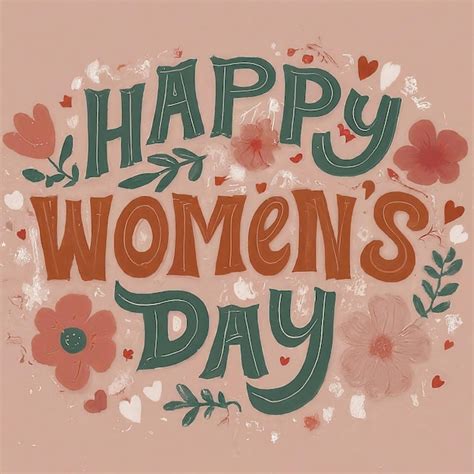 Premium Vector Happy Womens Day Card Happy Womens Day Card