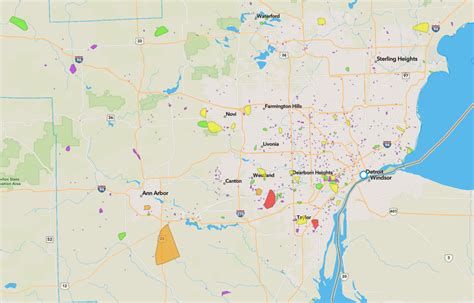 Dte Power Outage Map Southeast Michigan Corrie Christina