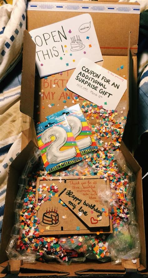 This Is The Birthday Package I Sent My Lover More Than 450 Miles Away With Best Birthday