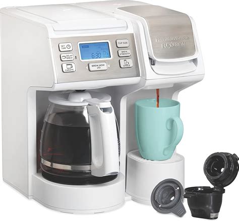 Hamilton Beach Flexbrew Trio Way Coffee Maker Compatible With K Cup