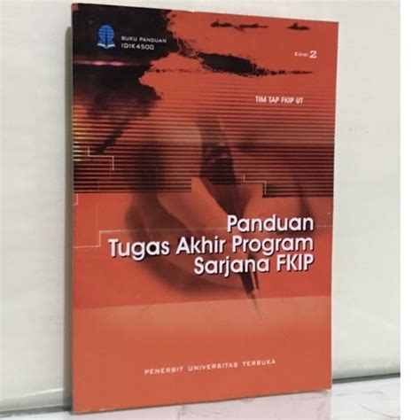 Jual Panduan Tugas Akhir Program Sarjana FKIP Shopee Indonesia