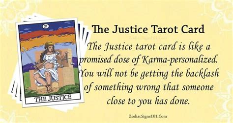 The Justice Tarot Card Meanings And Symbolism ZodiacSigns101