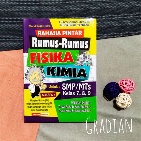 Jual Buku Rahasia Pintar Rumus Rumus Fisika Kimia Untuk Smp Mts Kelas