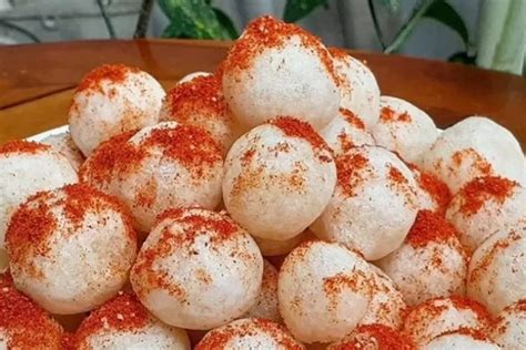 SUSAH BERHENTI Resep Cimol Kopong Camilan Yang Bisa Dibuat Sendiri Di