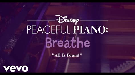 Disney Peaceful Piano All Is Found Disney Peaceful Piano YouTube