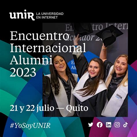 UNIR Ecuador On Twitter Se Acercan Dos Jornadas Inolvidables