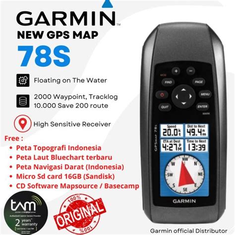 Jual Garmin Gps Map S Free Peta Indonesia Lengkap Shopee Indonesia