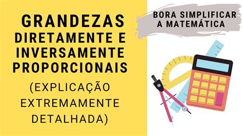 exercícios resolvidos de grandezas diretamente e inversamente