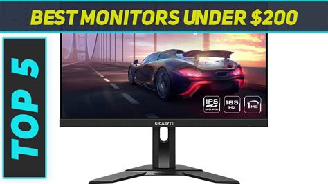 5 Best Monitors Under 200 In 2024 Youtube