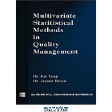 خرید و قیمت دانلود کتاب Multivariate Statistical Methods In Quality