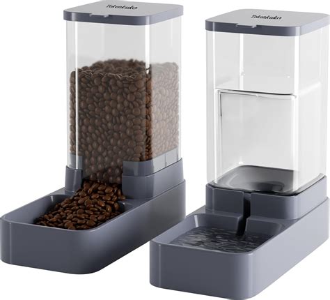 Pet Supplies Youeon Automatic Cat Feeder And Water Dispenser Set