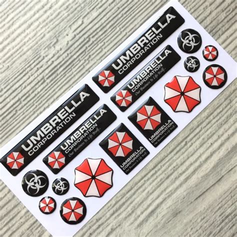 Umbrella Corp Logo Resident Evil Decal Sticker