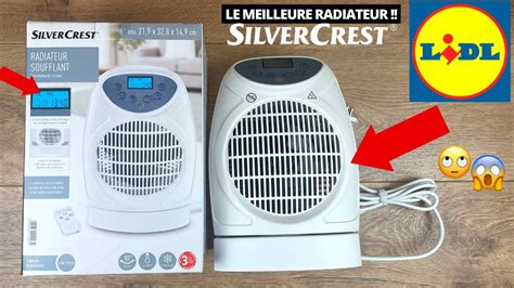 Test Du Meilleur Chauffage De Chez Lidl Radiateur Soufflant