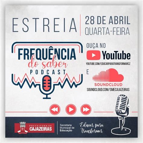 Na Frequência do Saber Secretaria de Educação promove Podcasts para