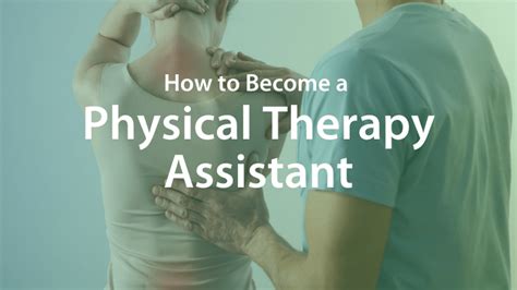 How to Become a Physical Therapy Assistant in 4 Steps