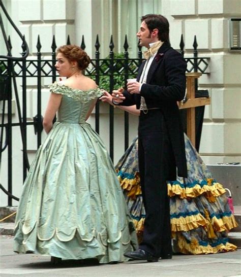 Richard Armitage And Daniela Denby Ashe On The Set Of North And South