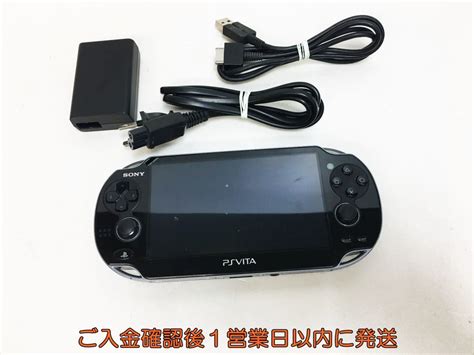 ヤフオク Sony Psvita 本体 セット Pch1000 ブラック ゲー