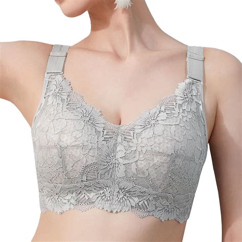 Ailivin Wireless Bras For Women Full Figure Minimizer Women S Lace Bra