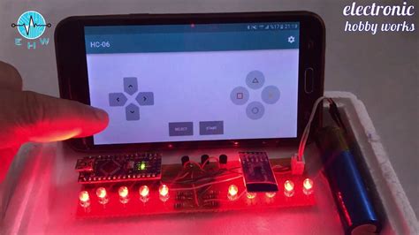 How To Control Colorful Leds Using Mobile Phone Rgb Leds Arduino