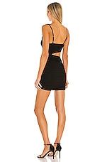 Superdown Darcey Ruched Mini Dress In Black Revolve