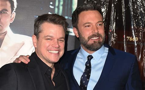 Matt Damon Y Ben Affleck Vuelven A Trabajar Juntos Ahora En La